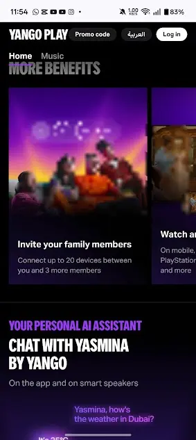 Screenshot of Yango Play Android